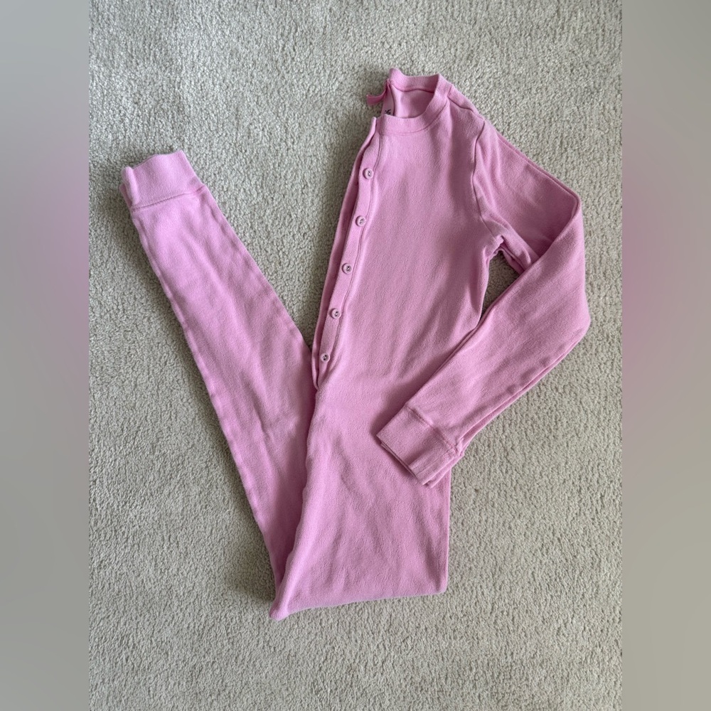 SKIMS logo pointelle onesie - kids size 10